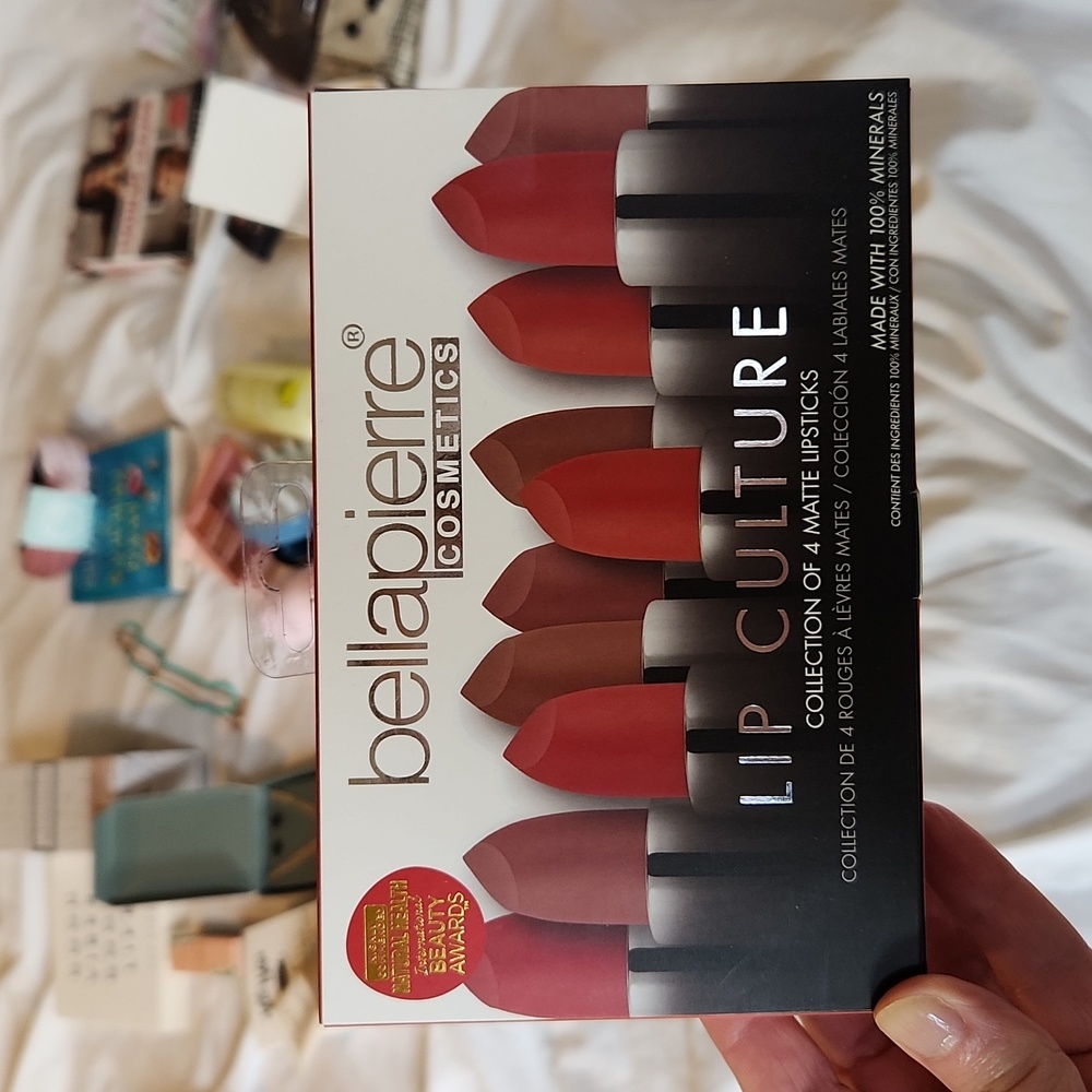 Bella Pierre Lip Culture Set of 4 Matte Lipsticks